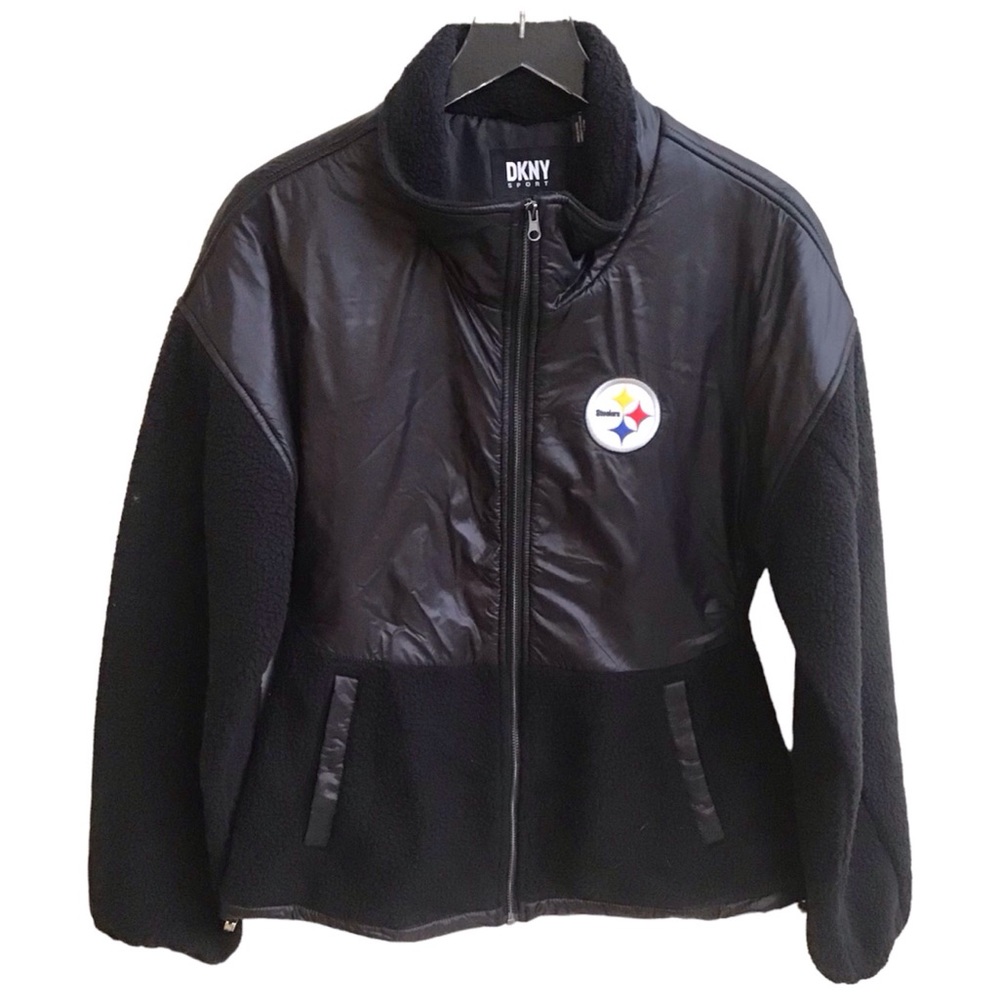 DKNY SPORT NFL “Pittsburgh Steelers” Jacket (NWT) (Size: Small) - Picture 2 of 10